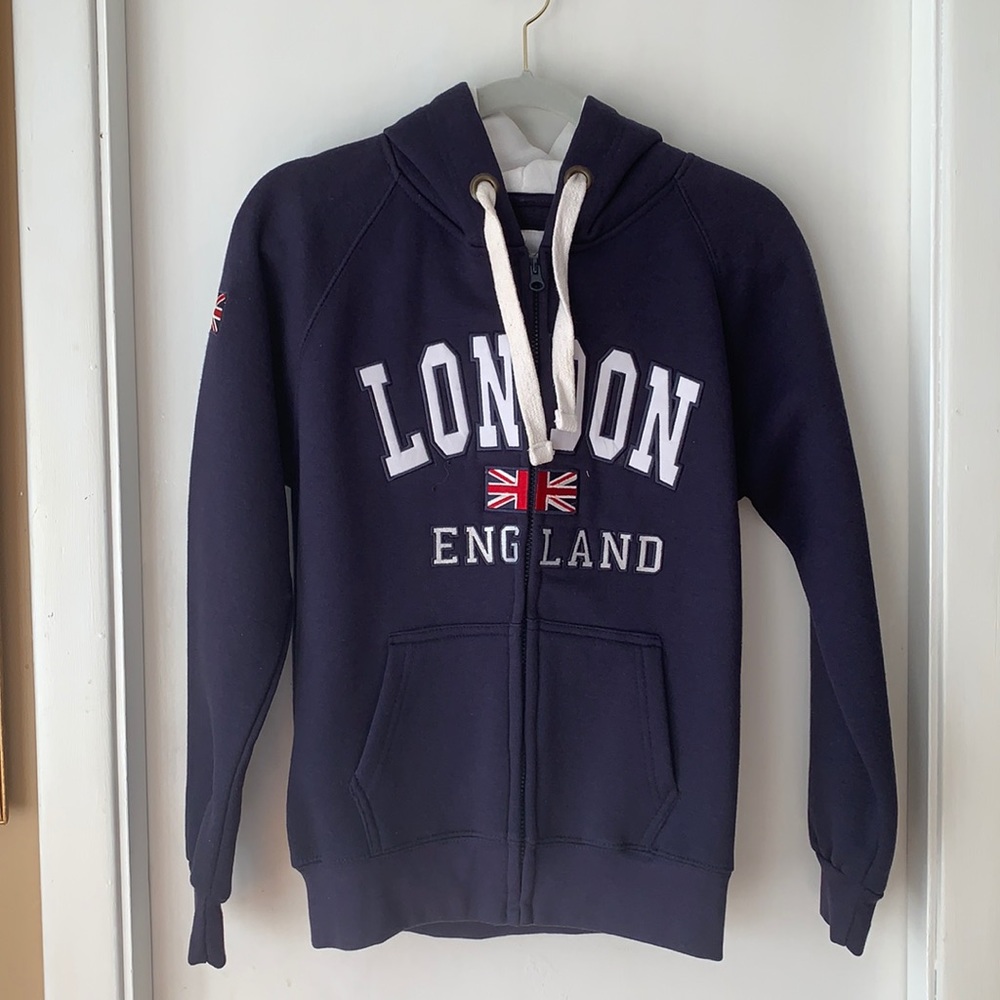 Unisex London Zip up Hoodie